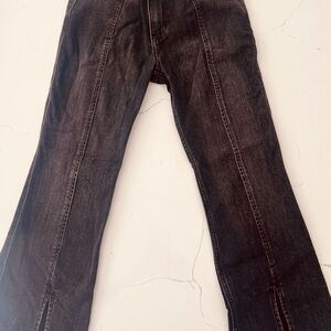 Girls Abercrombie Black Jeans